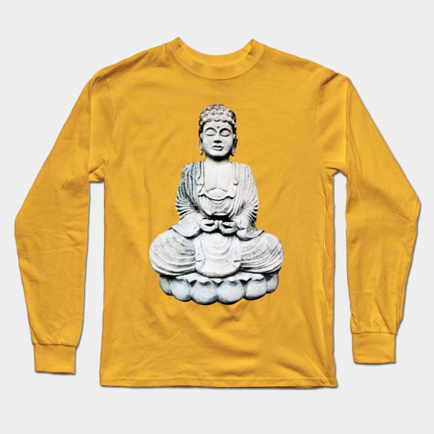 buddha Long Sleeve T-Shirt by LIF3 IS A DREAM